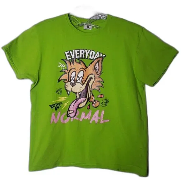 RELENTLESS ONES Everyday Normal Green T Shirt Size Large - Picture 6 of 6